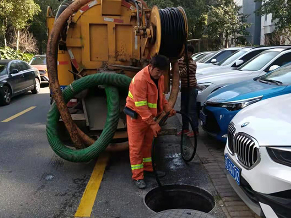 包河排污管道清淤