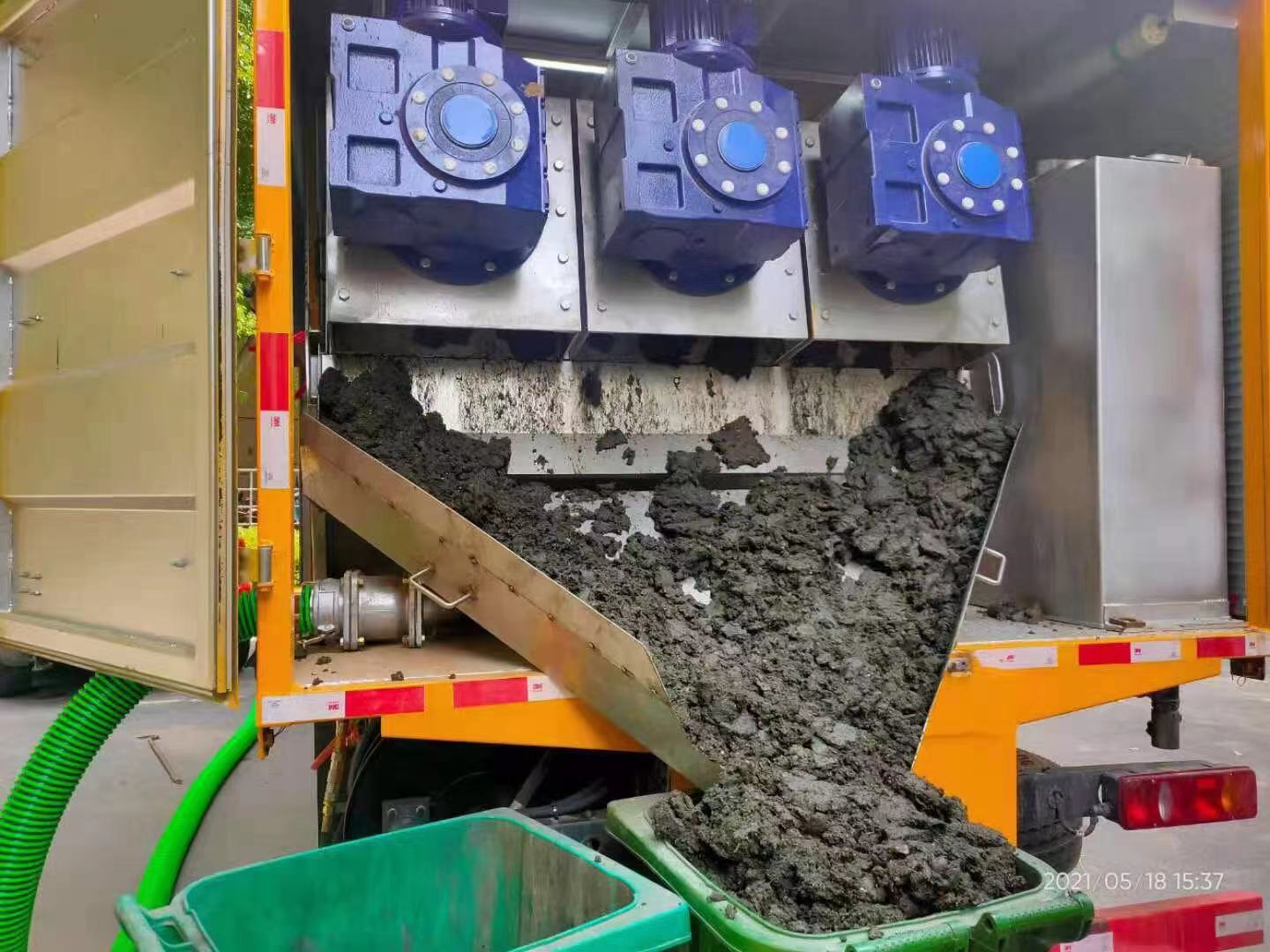 包河化粪池清掏城市维护站-泥浆净化干湿分离处理